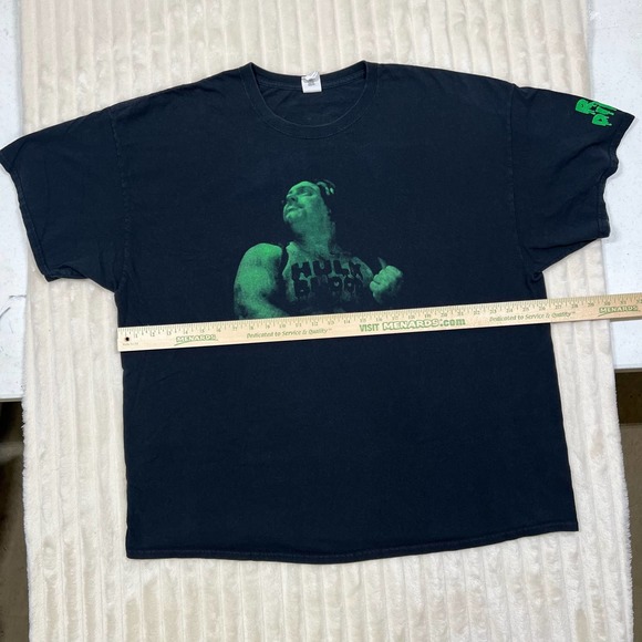 Heavy Cotton 3XL Black Green Graphic Band T-Shirt Hulk Blood Dimebag Darrell Y2K - Picture 3 of 10